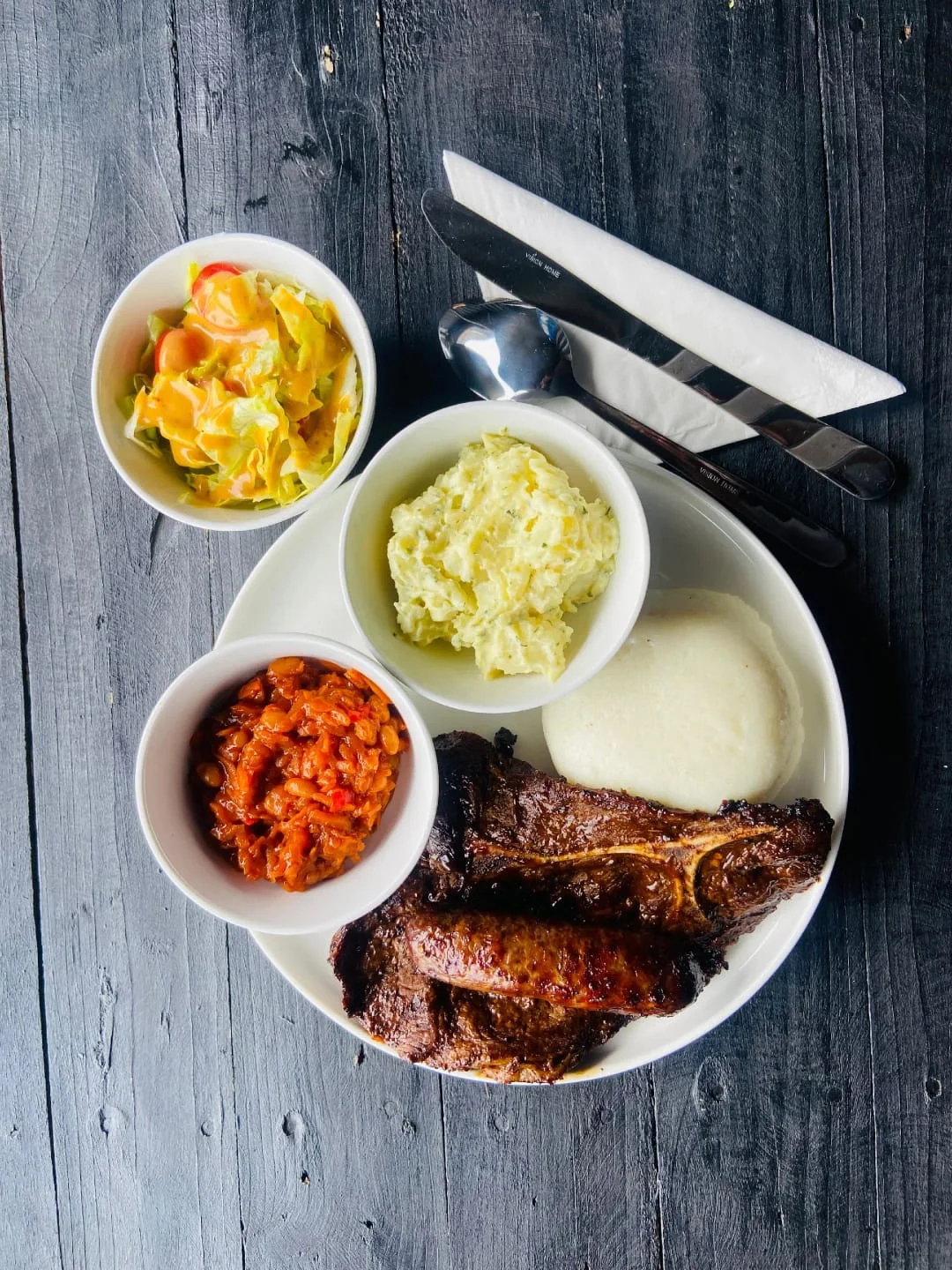 Juicy Chuck and Wors Combo Meal